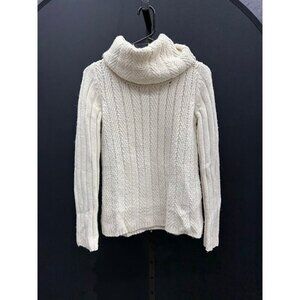 Gap Cable Knit Wool Blend Turtleneck Sweater